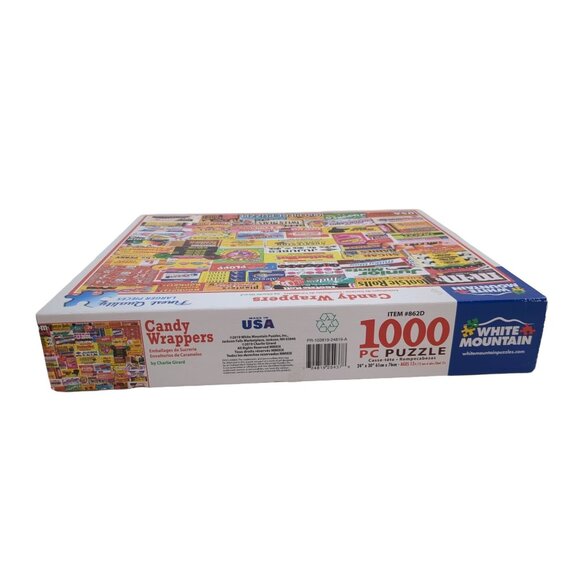 Candy Wrappers Puzzle 1000 Piece Jigsaw Pop Culture - Picture 4 of 6